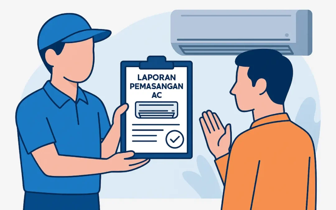 Tips memilih jasa pasang AC terdekat agar hasilnya rapi dan awet