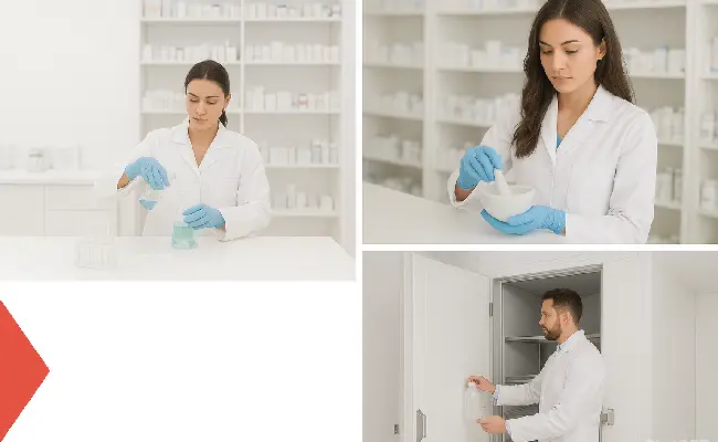 Industri farmasi juga membutuhkan pendingin untuk menyimpa obat obatan yang mereka buat.