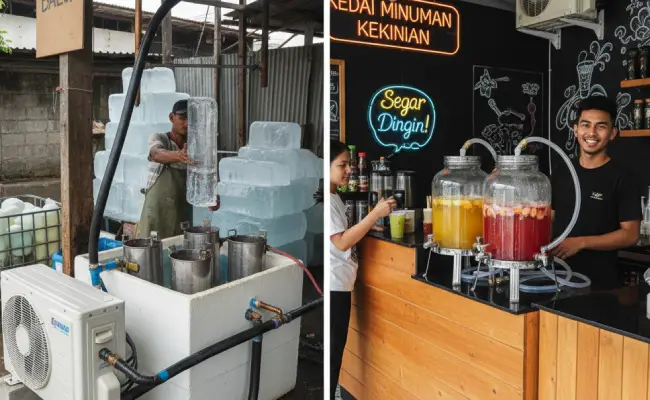 kebutuhan akan modifikasi ac jadi chiller ada pada industri UMKM