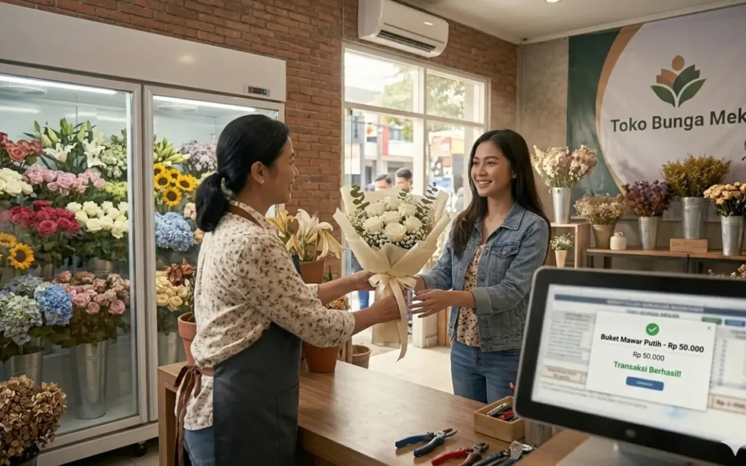 Bunga Segar Lebih Lama: Mengatur Suhu & Kelembaban di Toko Florist