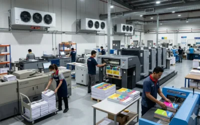 Suhu Ruangan Pengaruhi Hasil Cetak? Tips AC untuk Bisnis Percetakan